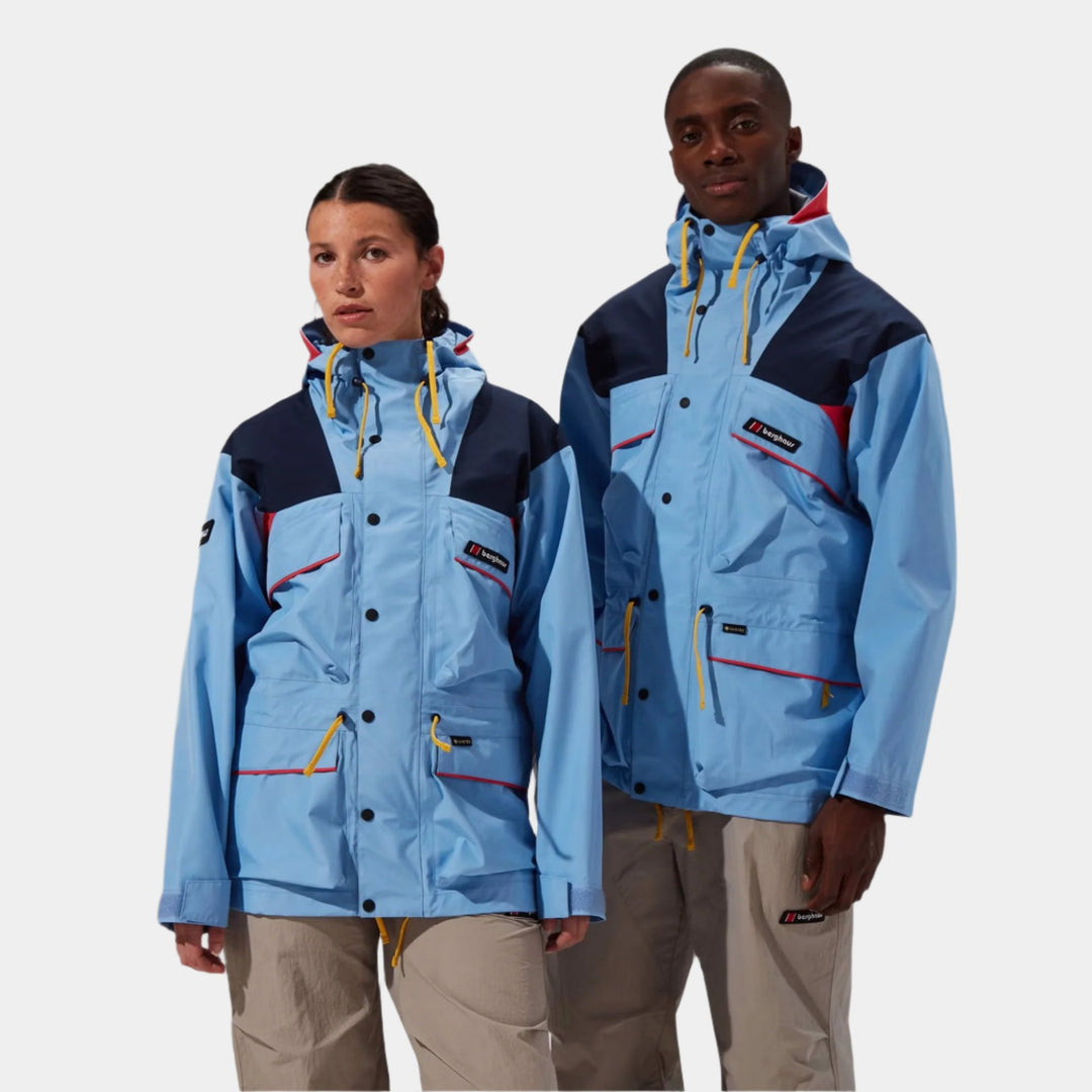 Berghaus Trango Gore-Tex Waterproof Jacket - Light Blue/Dark Blue