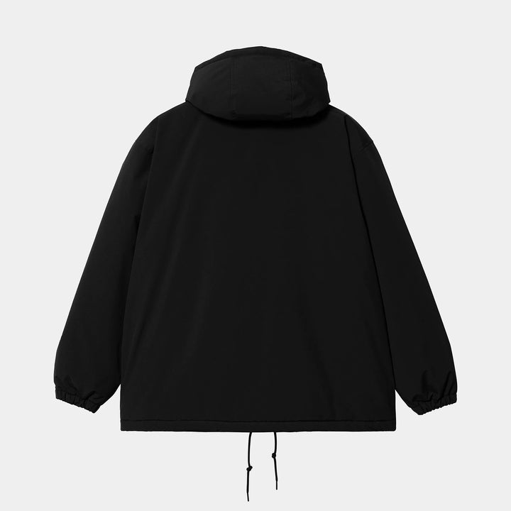 Carhartt WIP Hooded Coach Jacket - Black/White