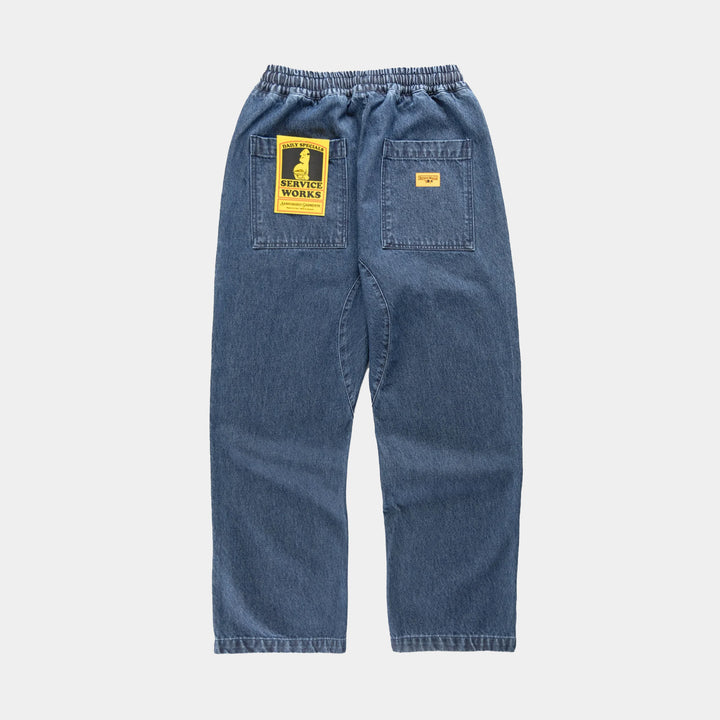 Service Works Denim Chef Pants - Indigo