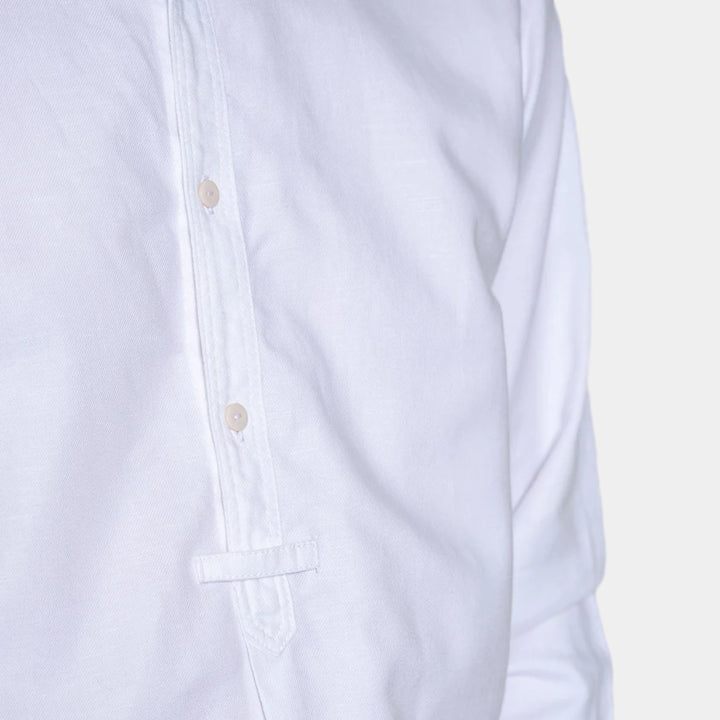 Yarmouth Oilskins Admiralty Shirt - White