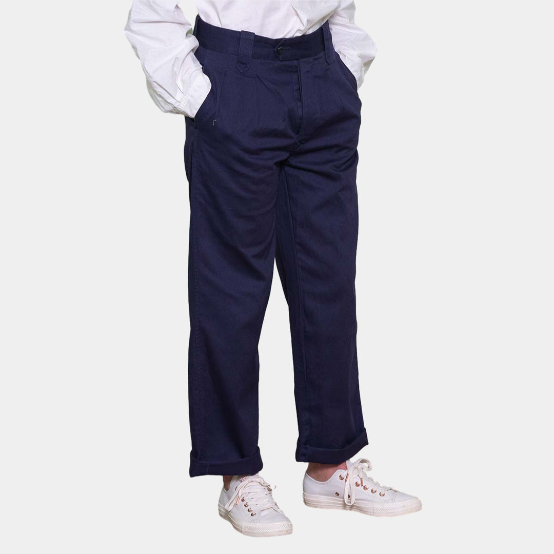 Yarmouth Oilskins Work Trousers - Navy