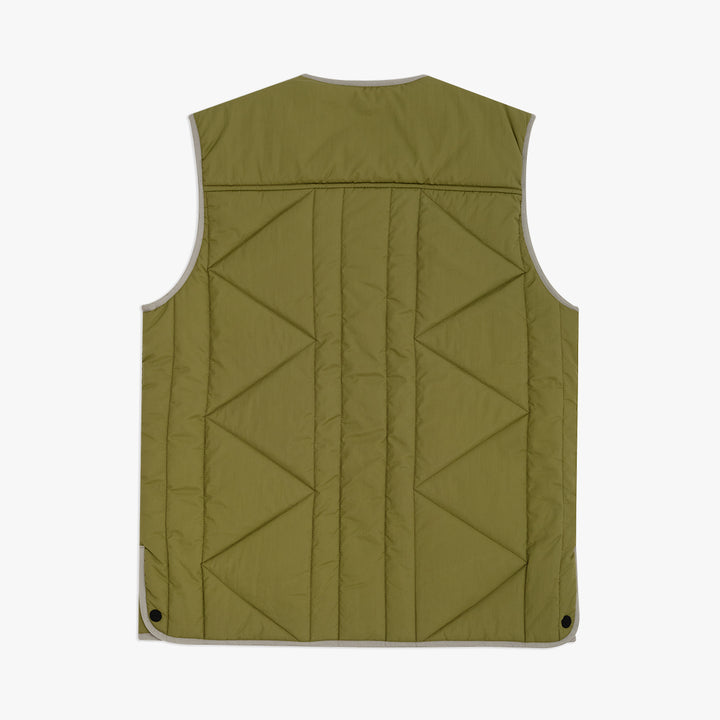 Parlez Elkins Gilet - Olive Green