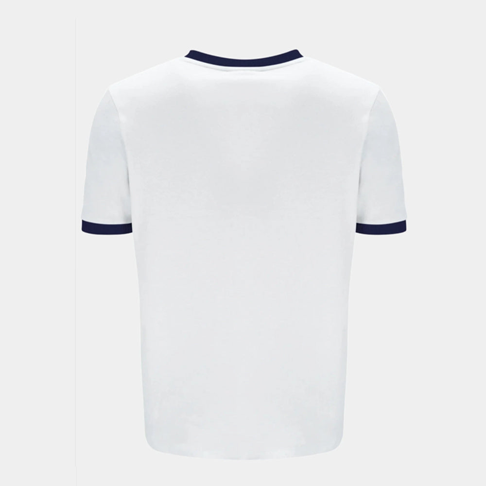 Fila Marconi Ringer T-Shirt  - White/Fila Navy
