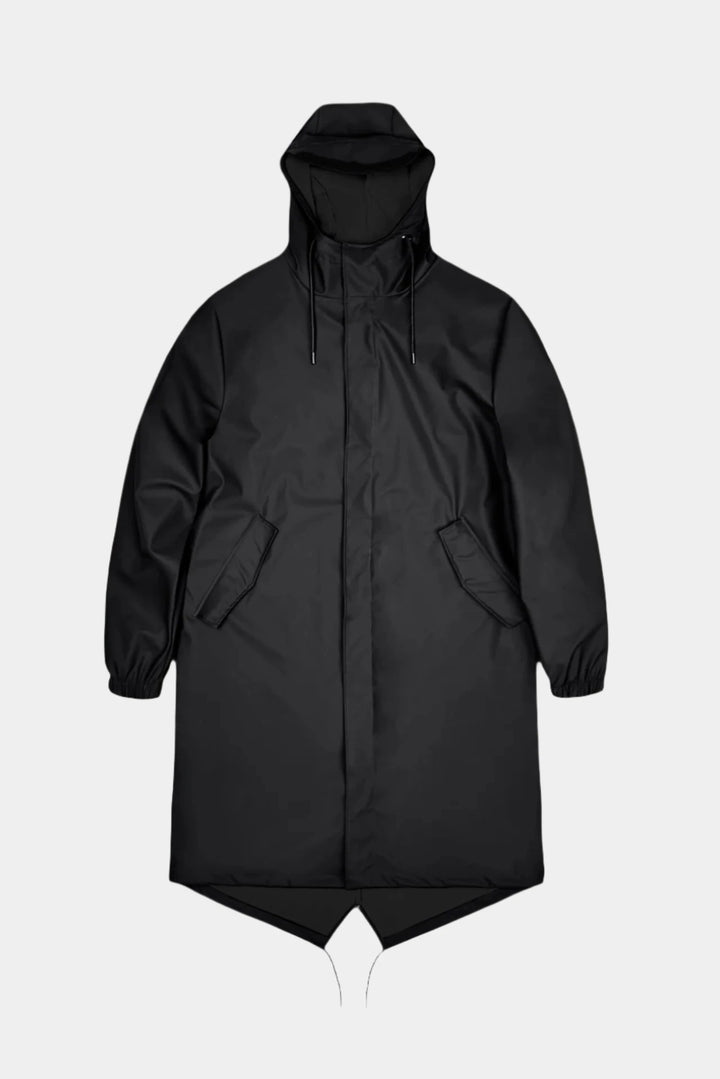 Rains Fishtail Parka - Black