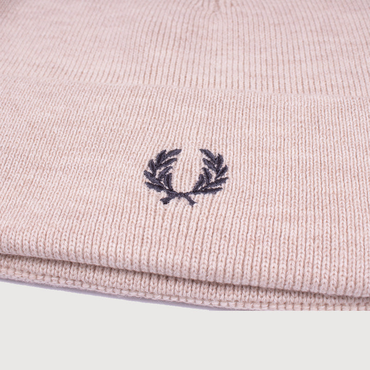 Fred Perry Classic Beanie - Porridge/Anchor Grey