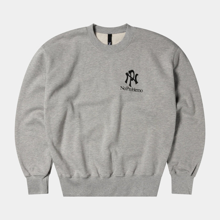 No Problemo NYP Sweatshirt - Grey Marl