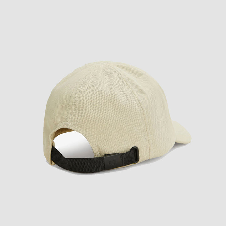 Fred Perry Pique Classic Cap - Oatmeal/Whisky Brown