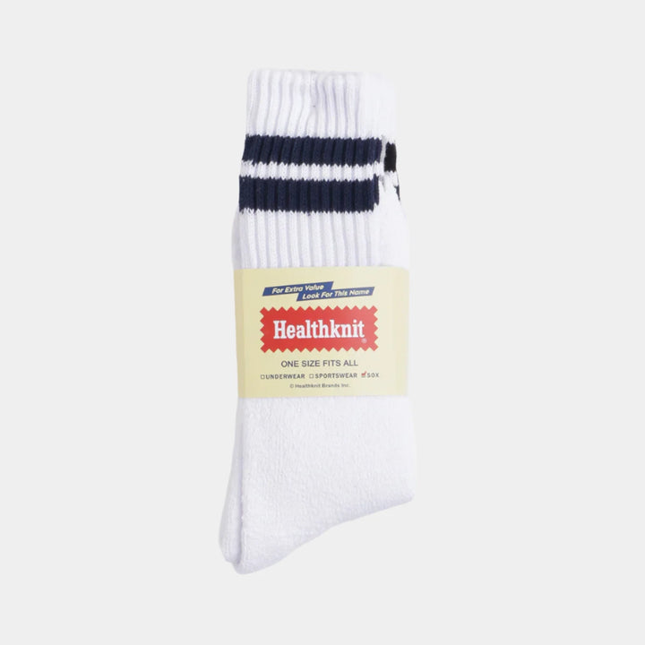 Healthknit 3 Pack Socks - White/Black/Grey/Navy