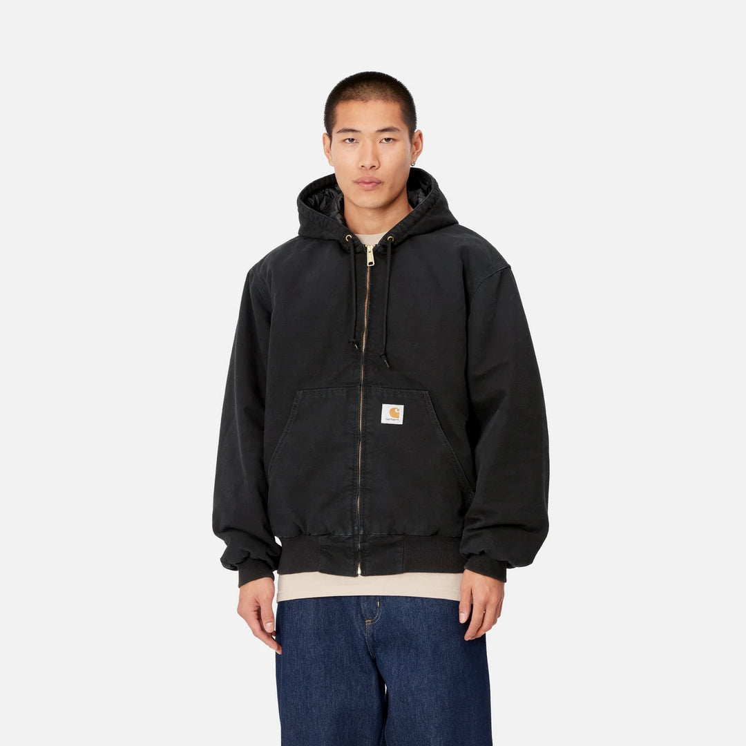 Carhartt WIP OG Active Jacket - Black Aged Canvas