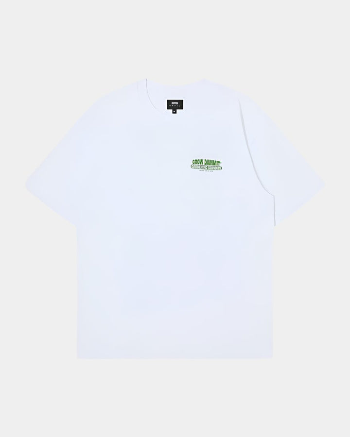 Edwin Gardening Services T-Shirt - White