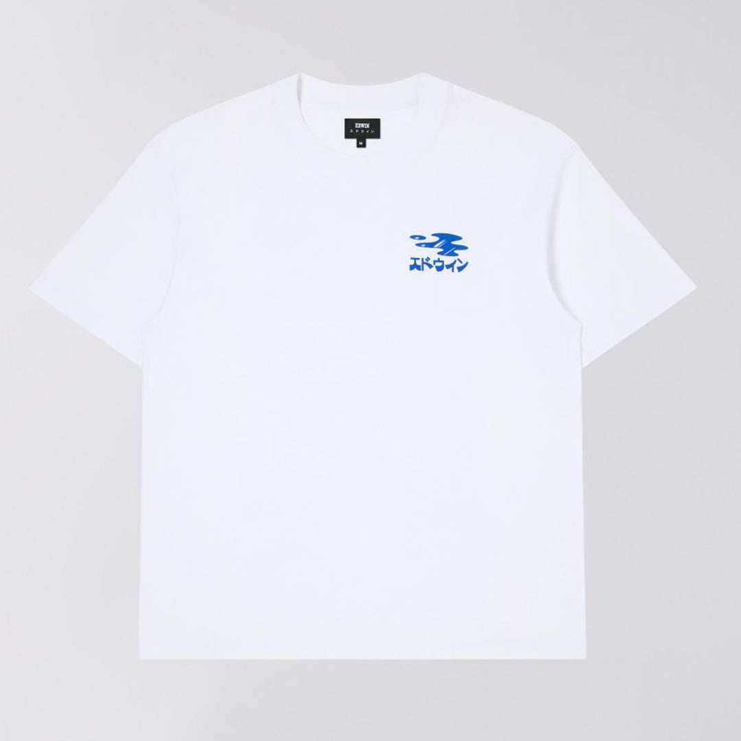 Edwin Stay Hydrated T-Shirt - White