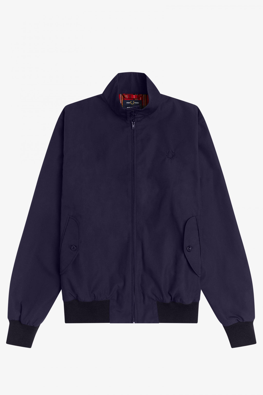 Fred Perry Made in England Harrington Jacket - Navy