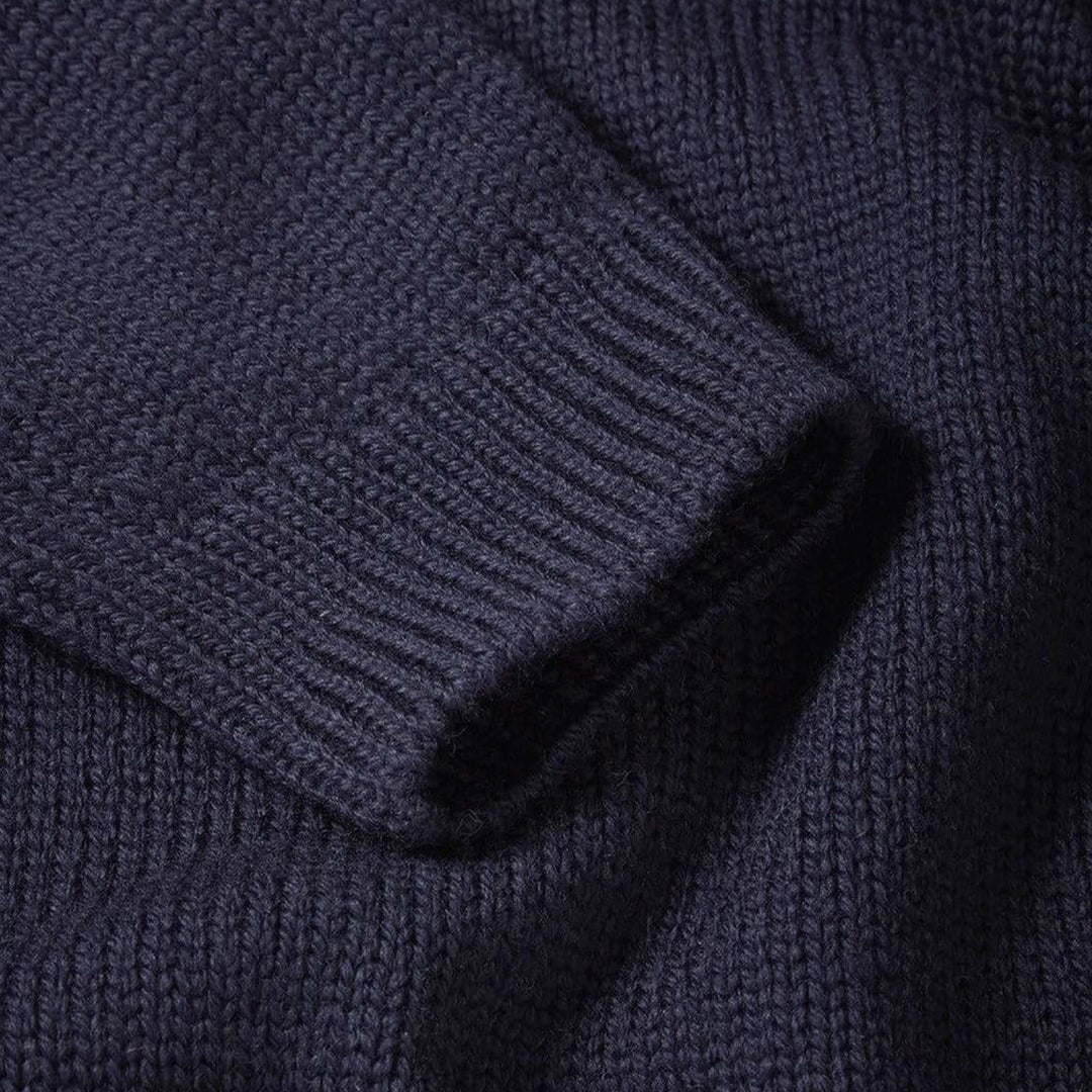 Gloverall Submariner Sweater - Navy