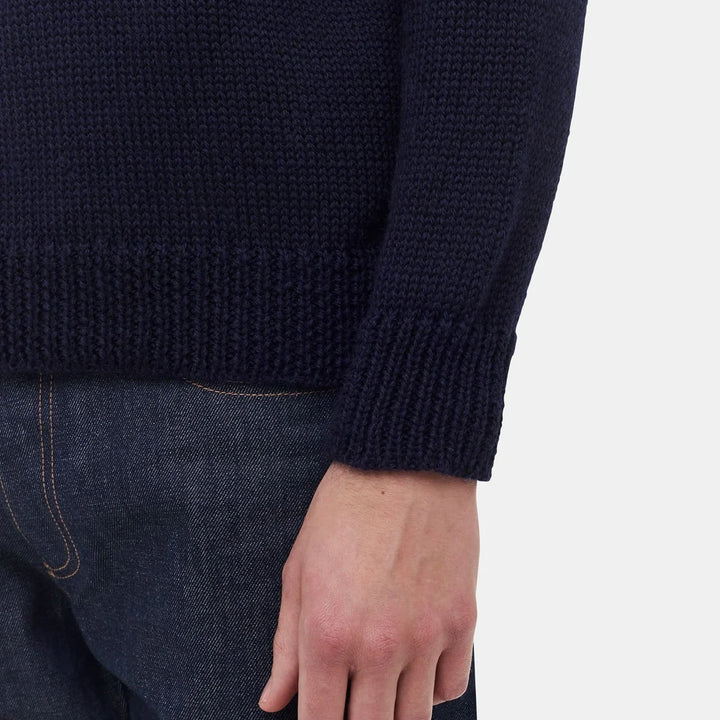 Gloverall Submariner Sweater - Navy