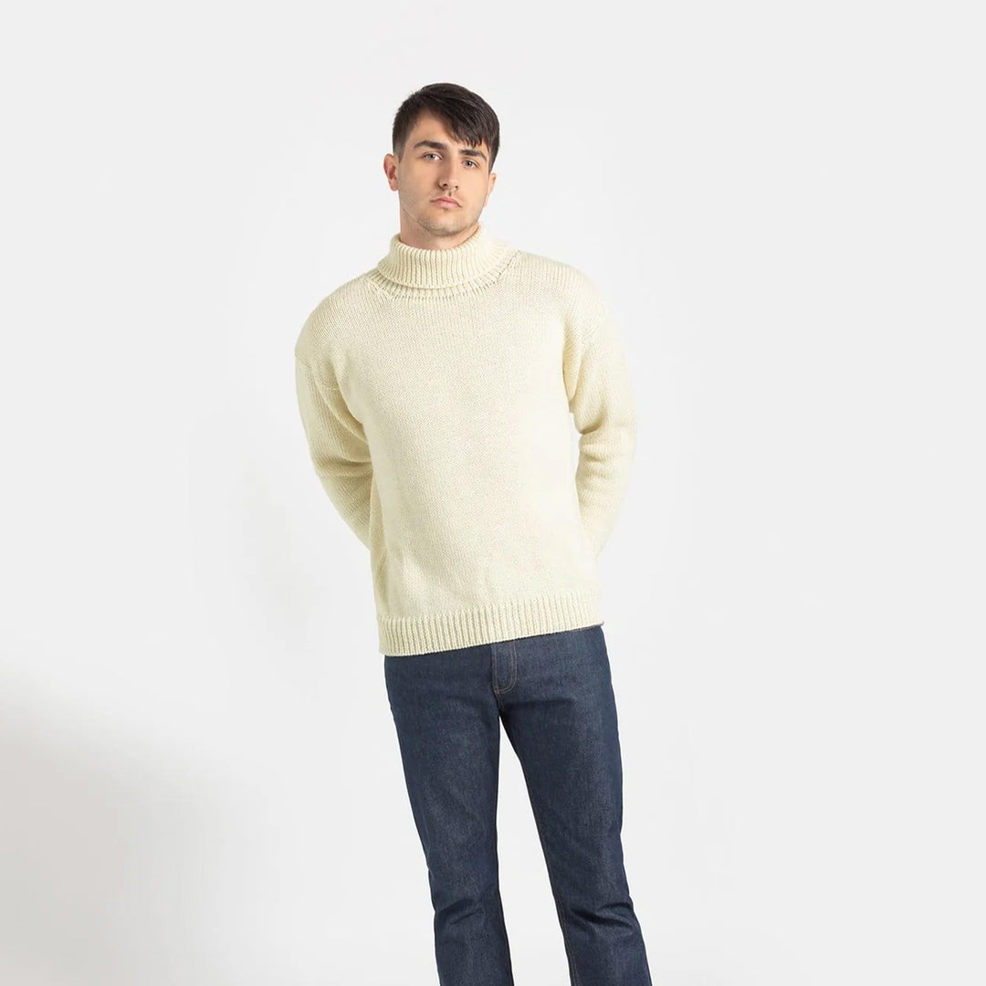 Gloverall Submariner Sweater - Ecru