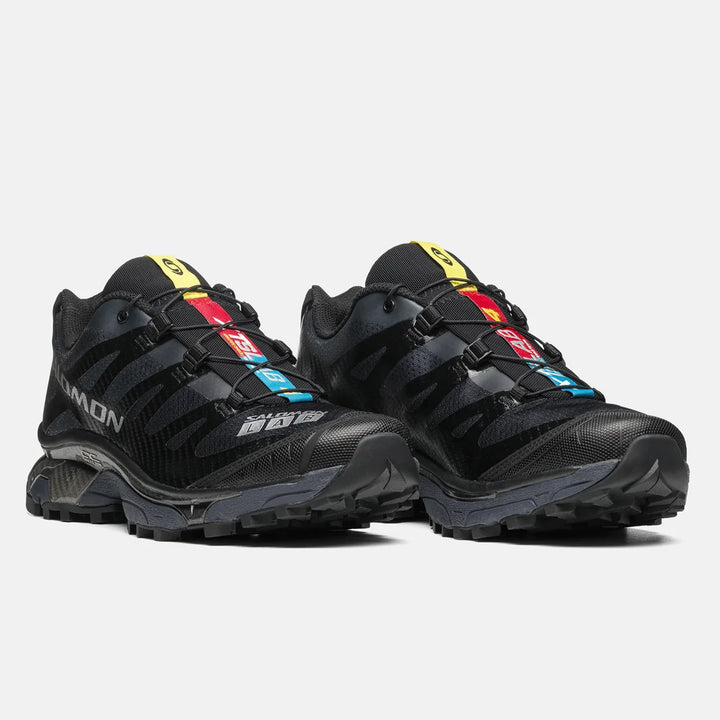 Salomon XT-4 OG Trainers - Black/Ebony/Silver Metallic