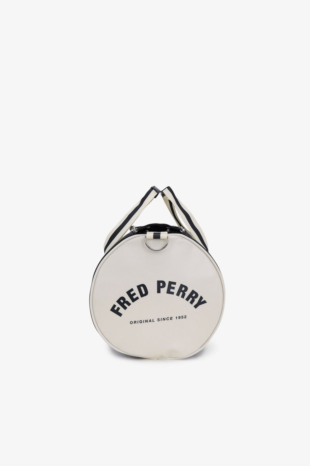 Fred Perry Classic Barrel Bag - Navy/Ecru