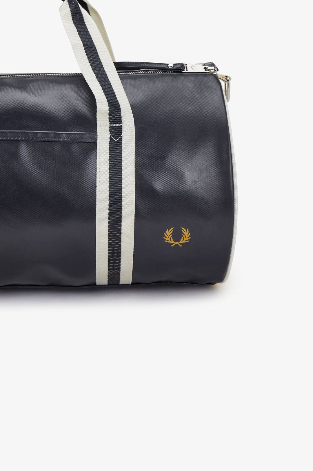 Fred Perry Classic Barrel Bag - Navy/Ecru