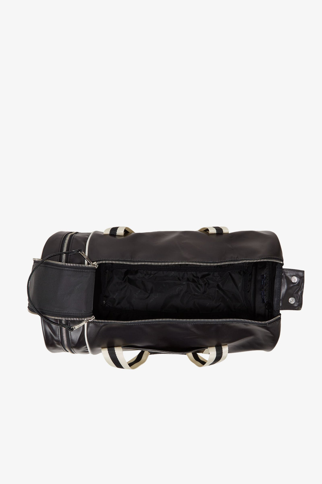 Fred Perry Classic Barrel Bag - Black/Ecru