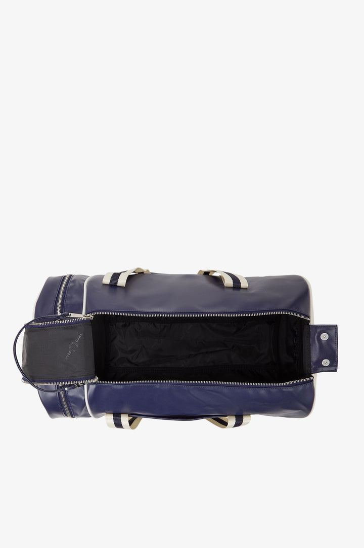 Fred Perry Classic Barrel Bag - Carbon Blue/Ecru