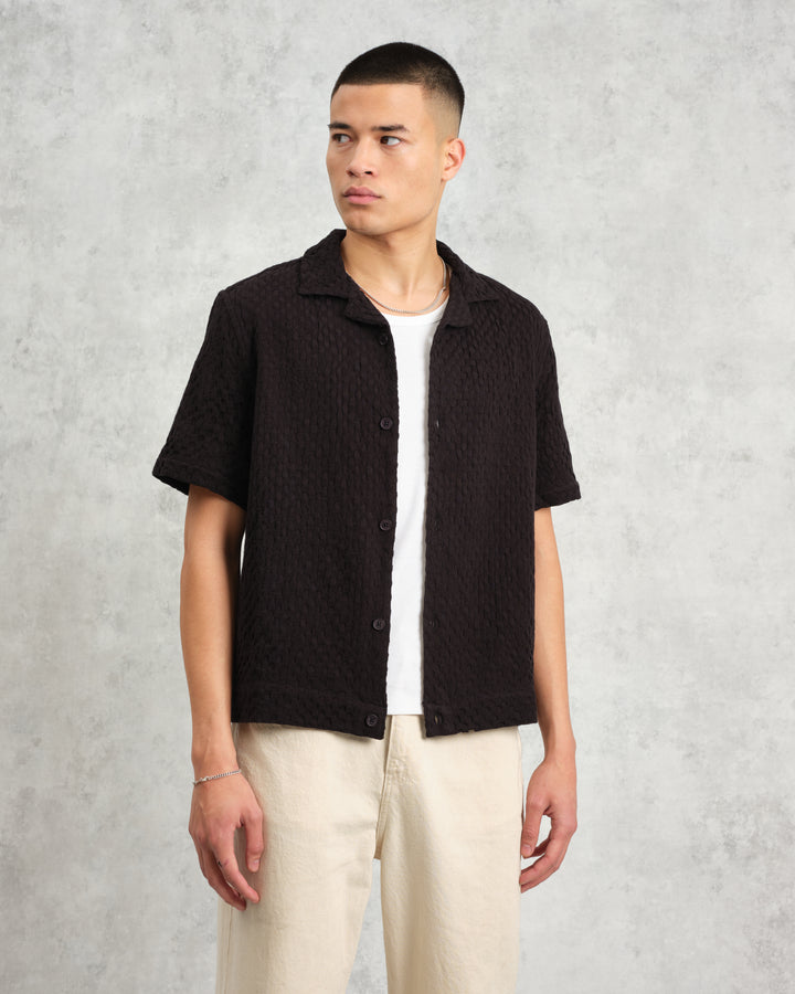 Wax London Lido Shirt - Black