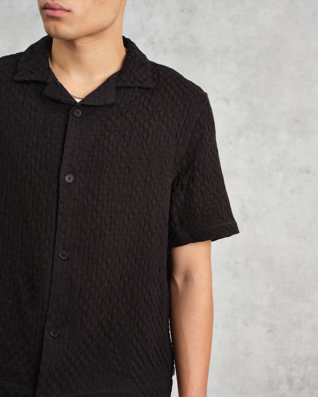 Wax London Lido Shirt - Black