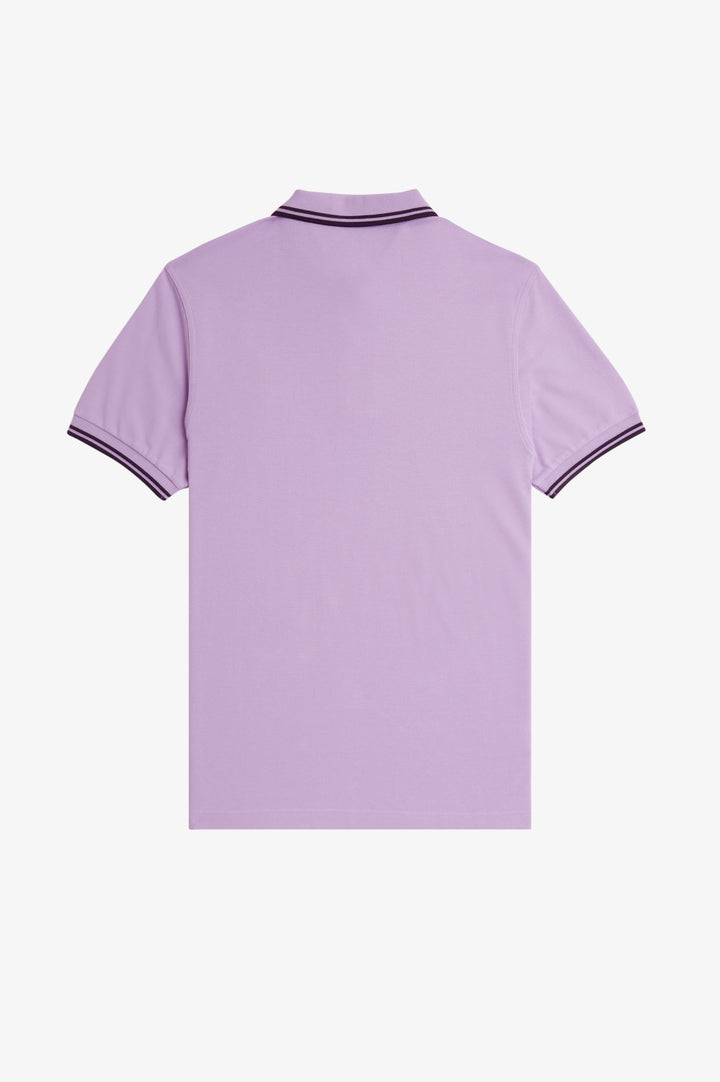 Fred Perry Twin Tipped Polo-Shirt - Ultra Violet/Navy