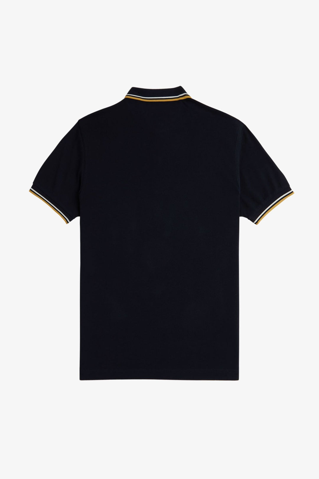 Fred Perry Twin Tipped Polo-Shirt - Navy/Ecru/Honeycomb