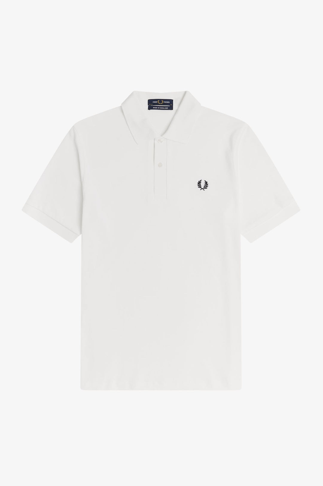 Fred Perry Reissues M3 The Polo Shirt - White/Navy