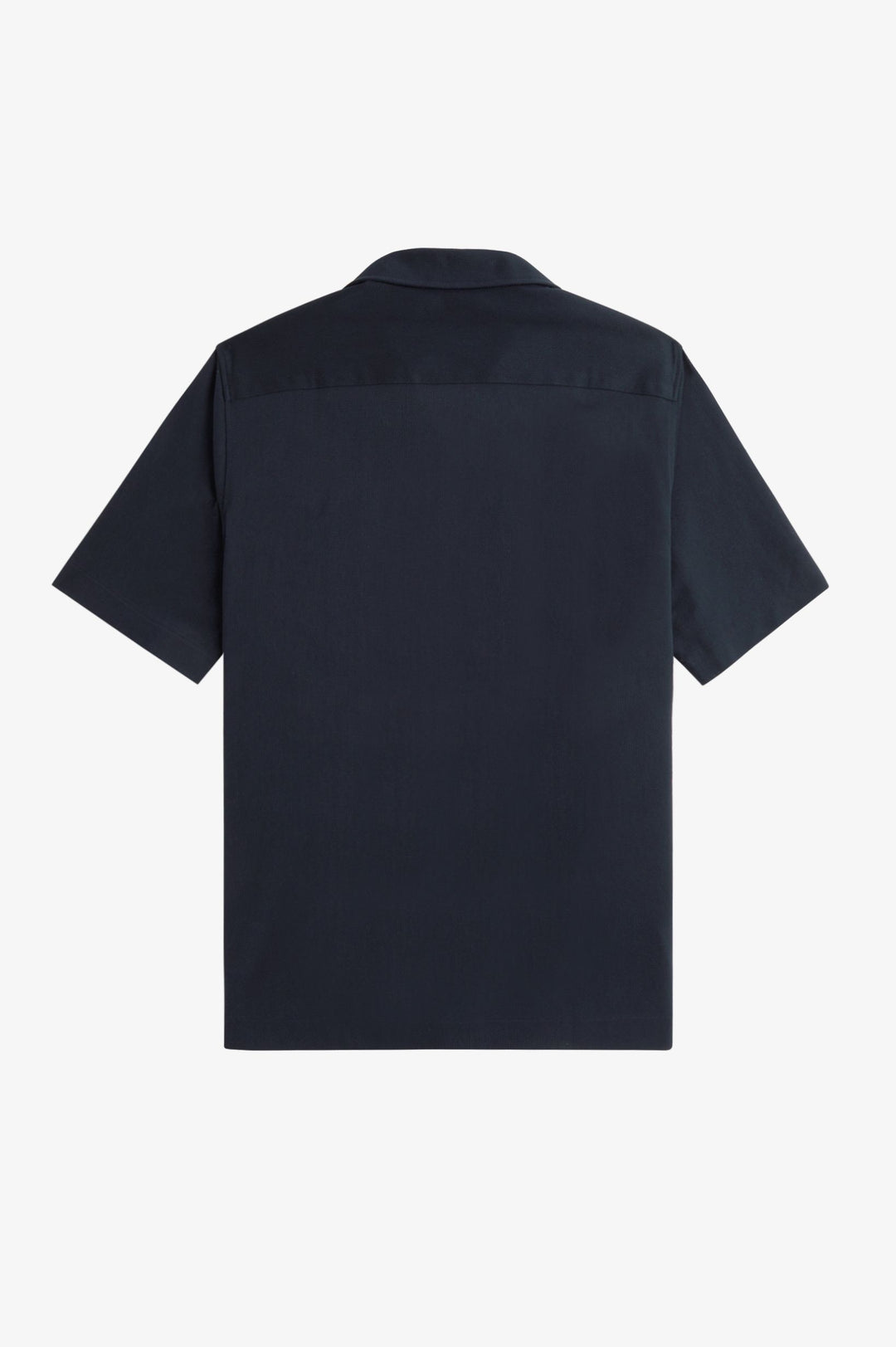 Fred Perry Compress Mesh Revere Shirt - Navy