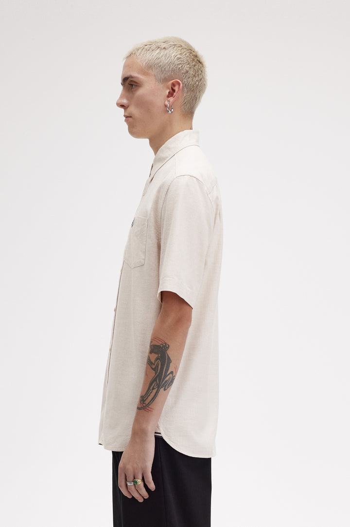 Fred Perry Oxford Shirt - Porridge Marl