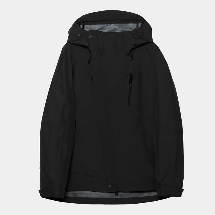 Maharishi Waterproof 3L Asym Storm Parka - Black