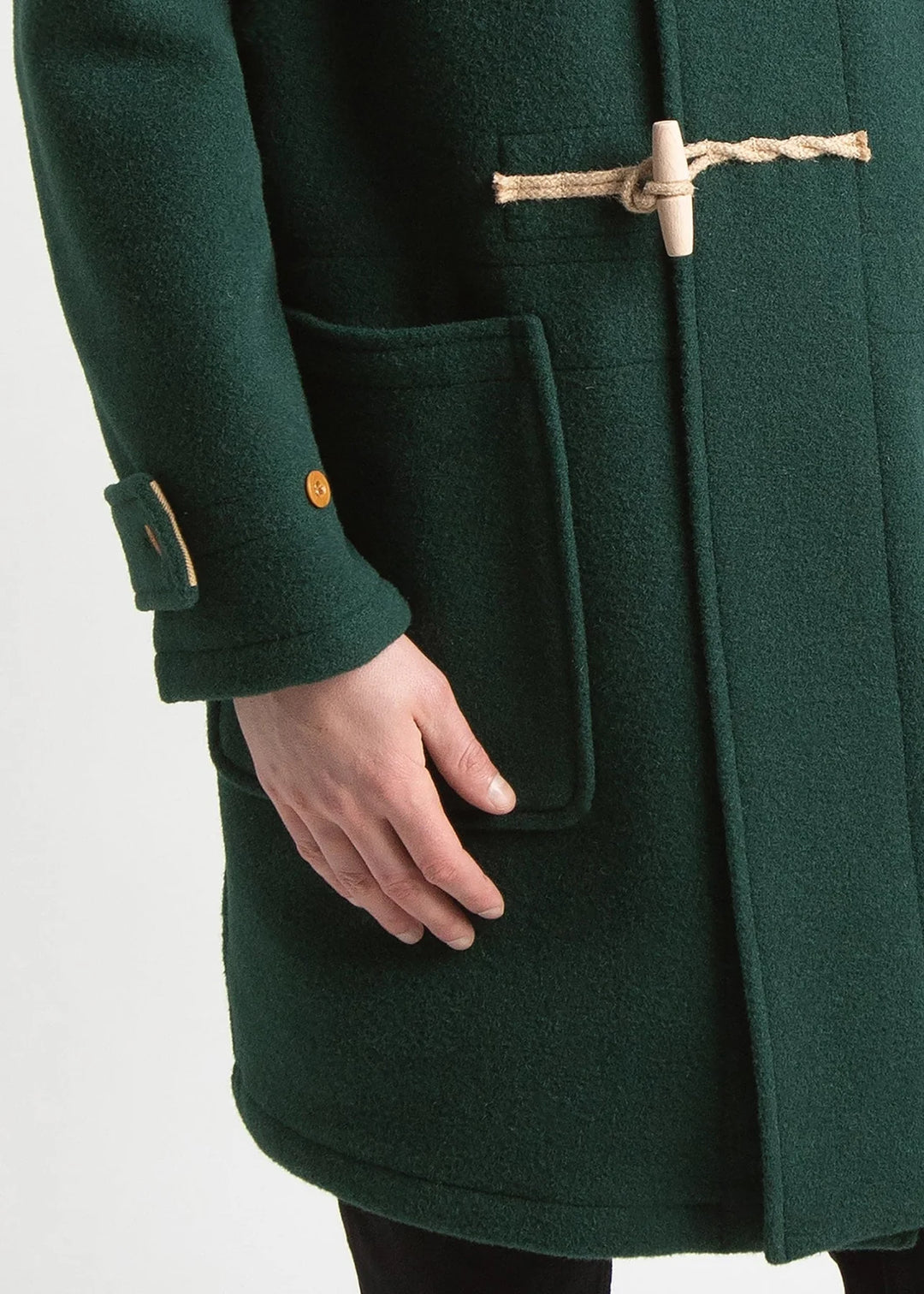 Gloverall Monty Duffle Coat - Pine Green – The Modern Draper