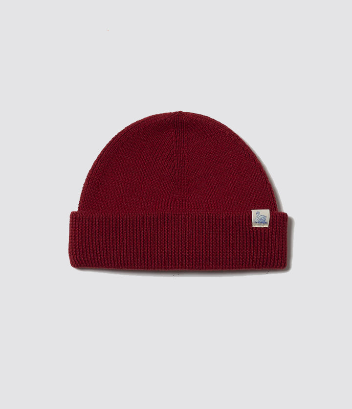 Merz B. Schwanen Merino Watch Cap - Chilli