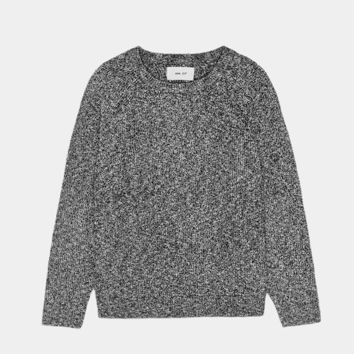 NN.07 Jacobo Boucle Sweater - Black