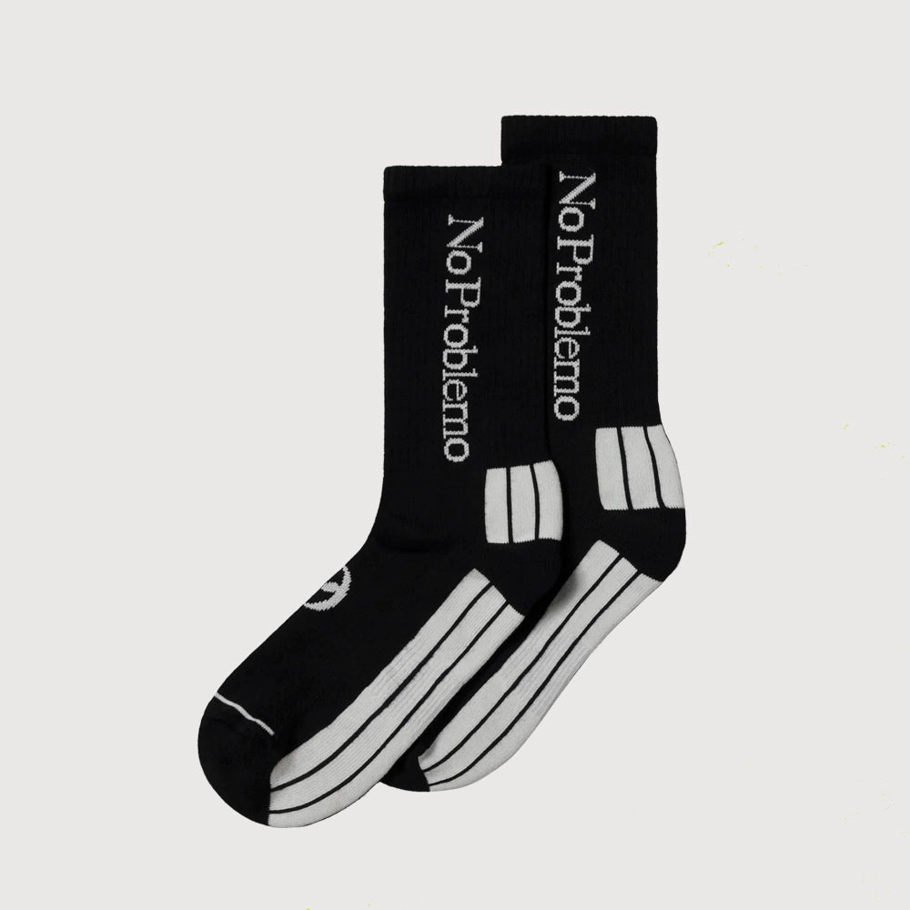 No Problemo Socks - Black