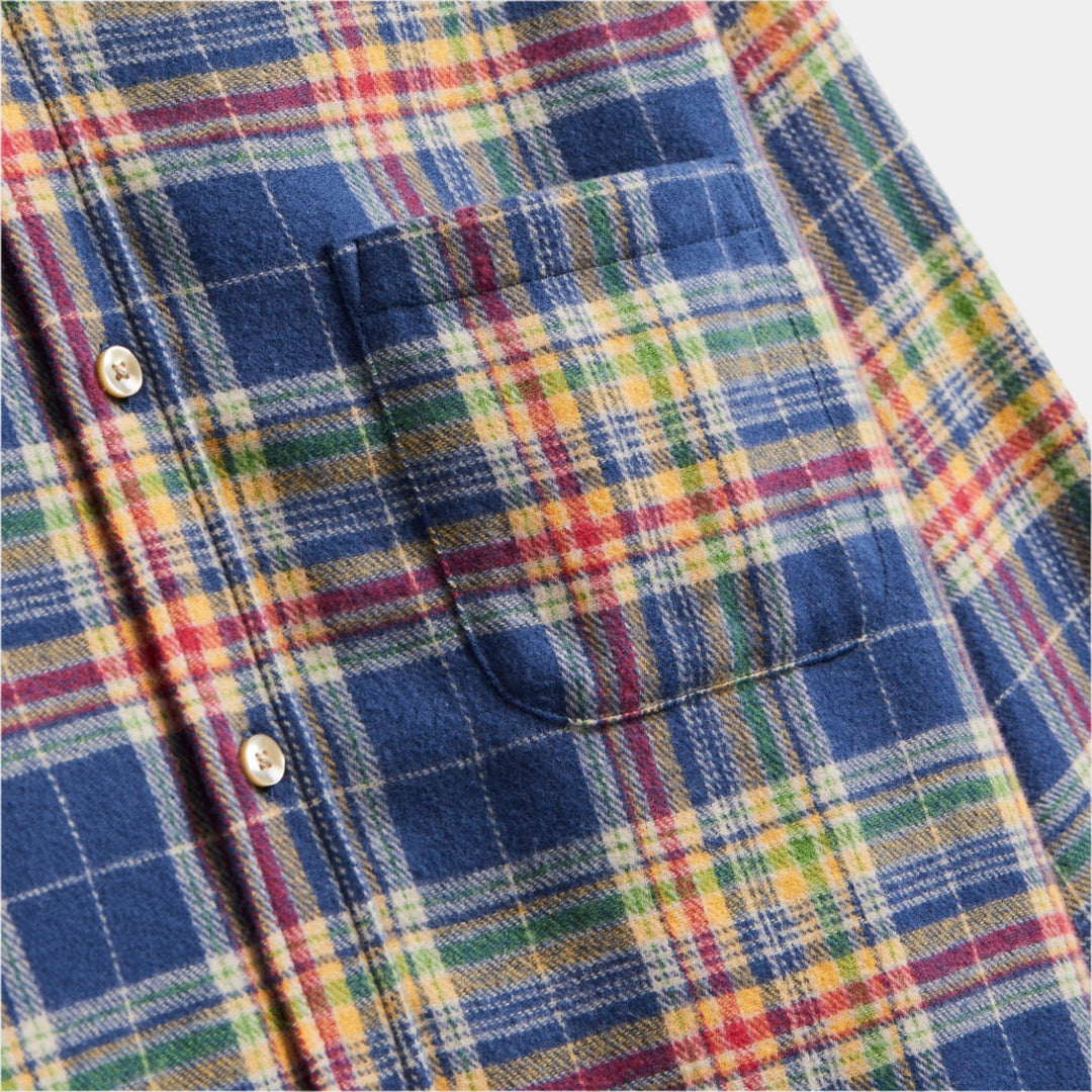 Portuguese Flannel Olissipo Shirt - Blue