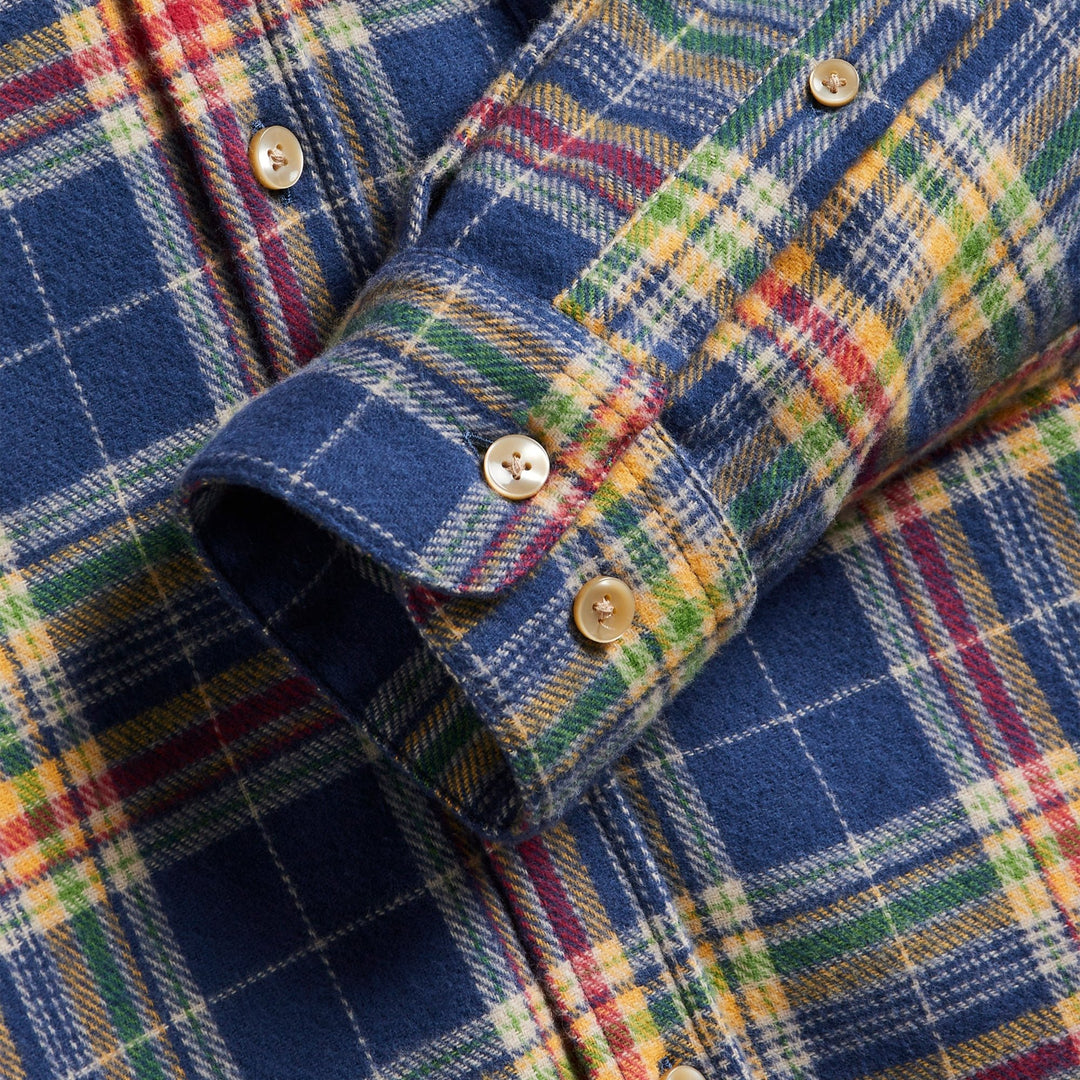 Portuguese Flannel Olissipo Shirt - Blue