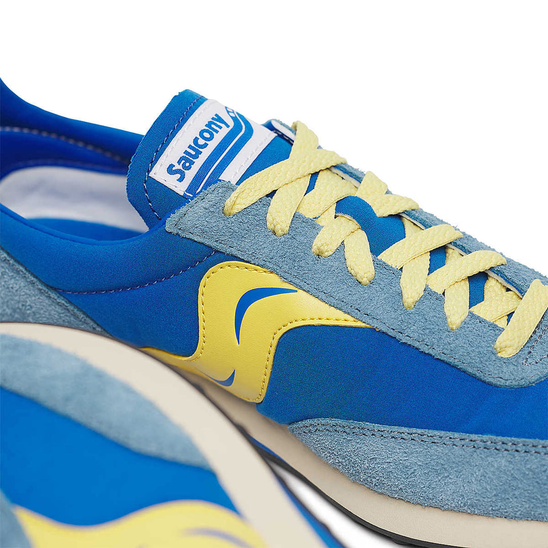 Saucony 80 Original Trainers - Blue/Mustard