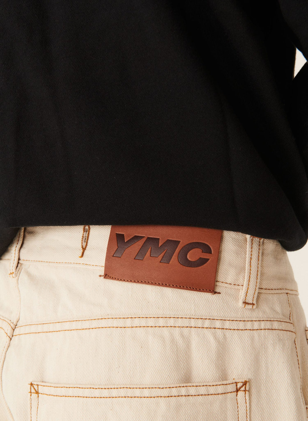 YMC Earth Bez Jeans - Ecru