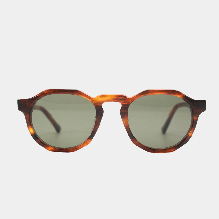 Oscar Deen Pinto Sunglasses - Umber/Moss