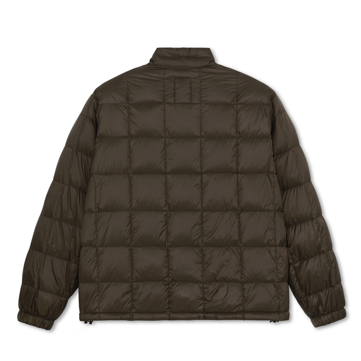 Polar Skate Co. Lightweight Puffer Jacket - Brown