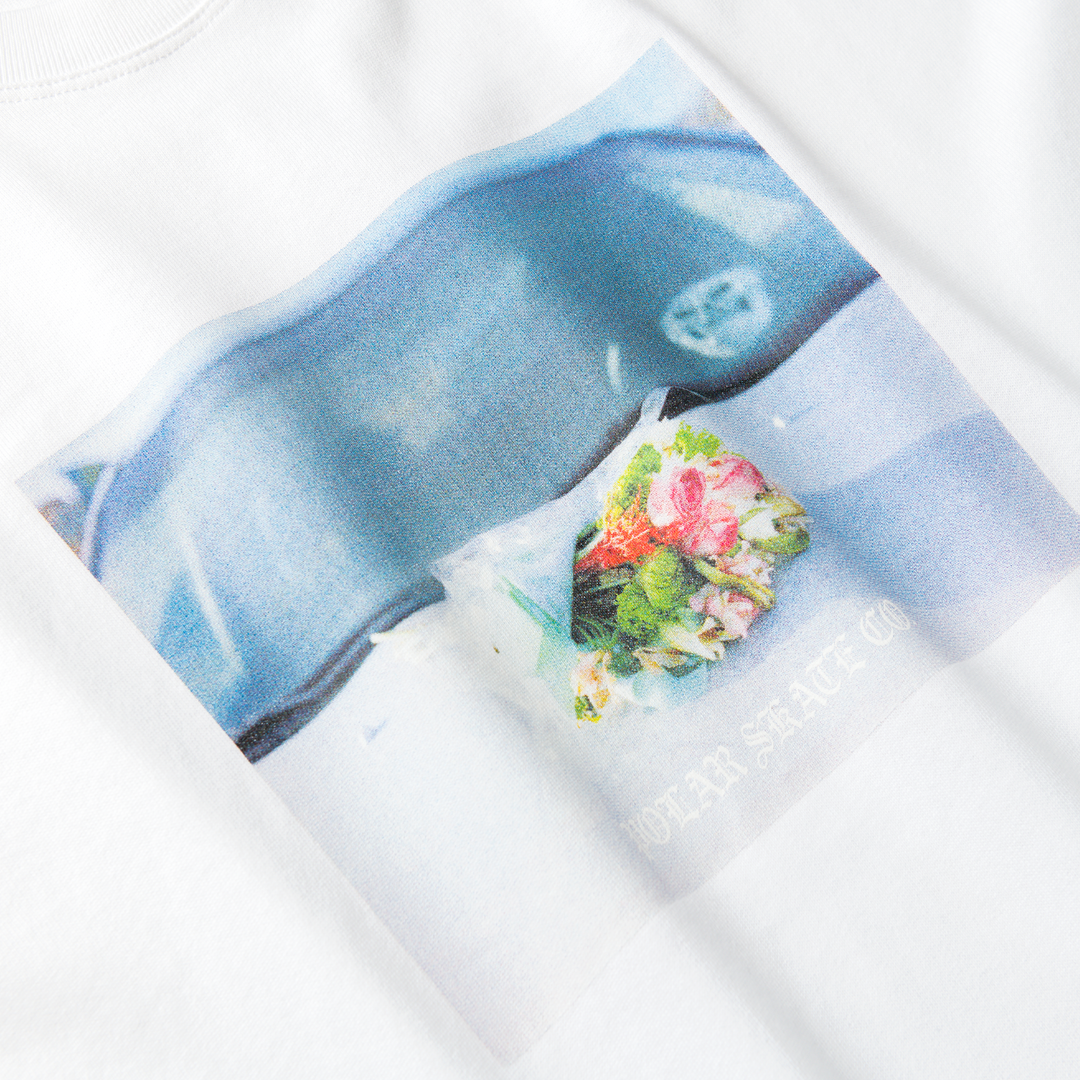 Polar Skate Co. Dead Flowers T-Shirt - White