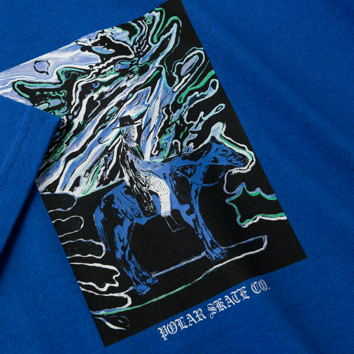 Polar Skate Co. Rider T-Shirt - Egyptian Blue