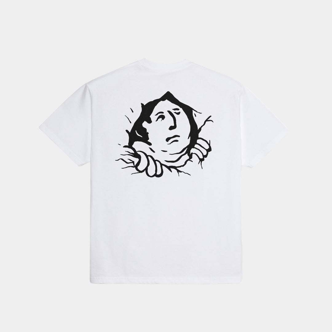 Polar Skate Co. Coming Out T-Shirt - White