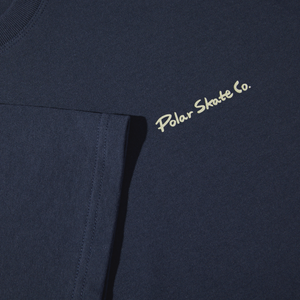 Polar Skate Co. Faces T-Shirt - New Navy