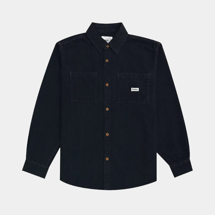 Parlez Ayr Cord Shirt - Navy