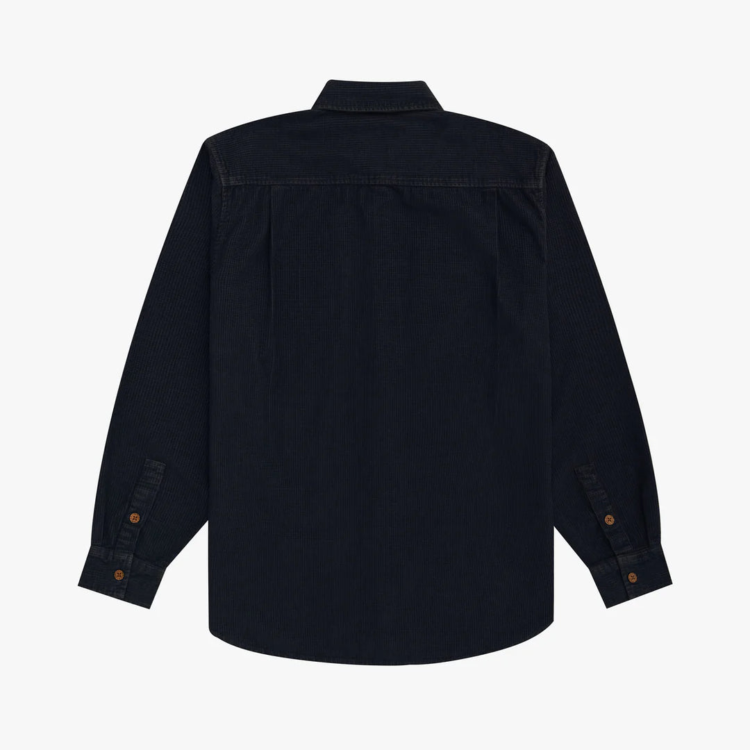 Parlez Ayr Cord Shirt - Navy