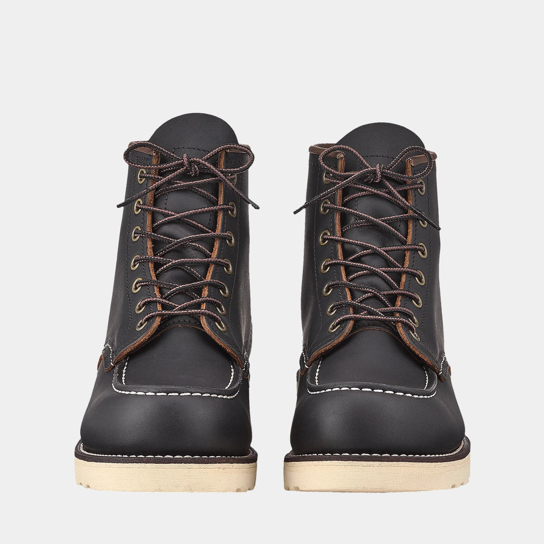 Red Wing 6" Moc Toe Boot - Black
