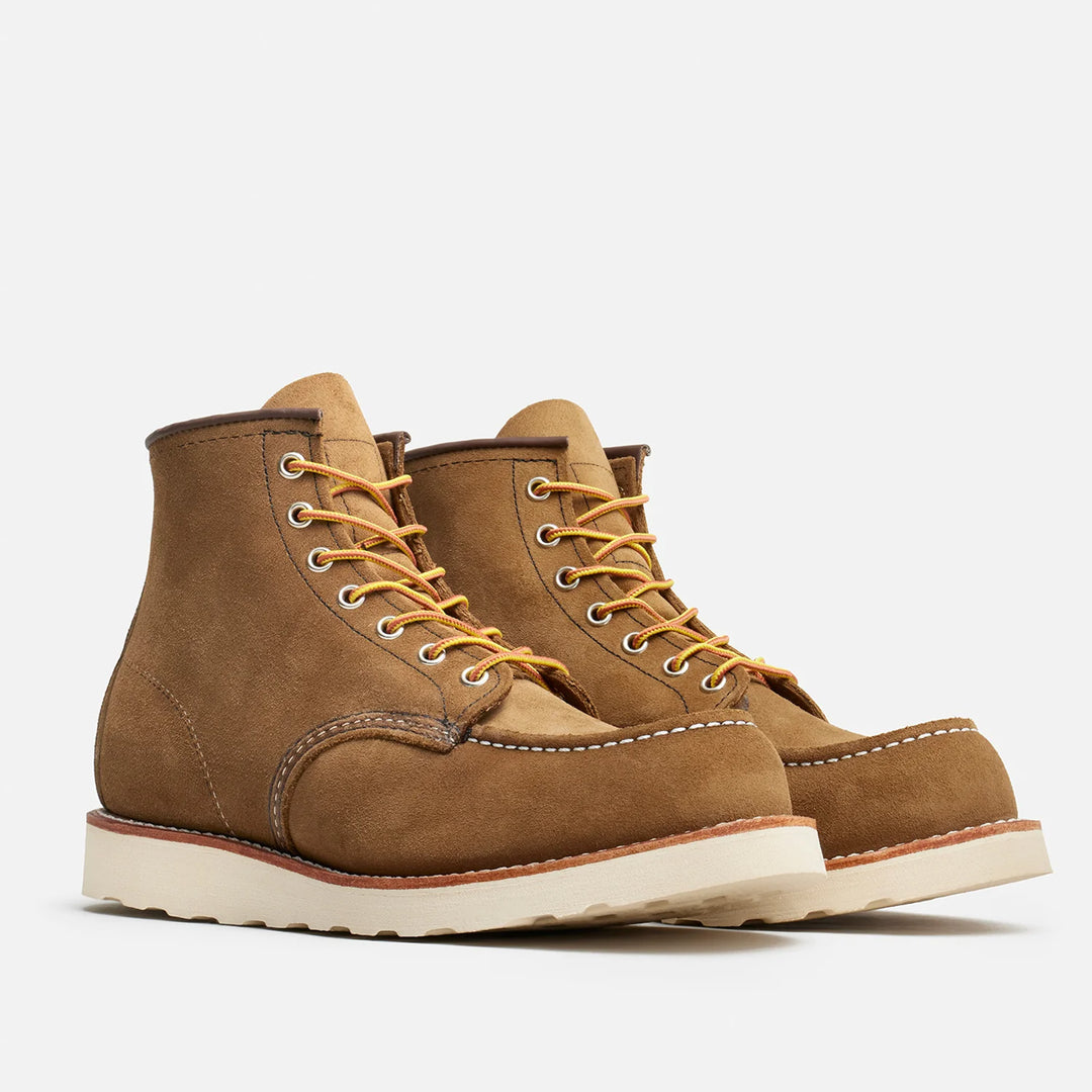 Red wing 6" Classic Moc Toe 8881 Boot - Olive Mohave